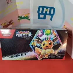 Pokemon TCG Scarlet & Violet Prismatic Evolutions Surprise Box Factory Sealed - Image 1