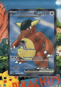 Pokemon TCG Kangaskhan ex 190/165 Sv: Scarlet & Violet 151 Holo Full Art NM/M - Image 1