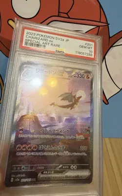 PSA 10 Charizard ex 201/165 Sv2a - 2023 Pokemon Card 151 Holo (Japanese) - Image 3