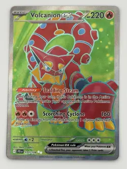 Pokemon Volcanion ex 171/159 SV09 Journey Together Ultra Rare - Image 1