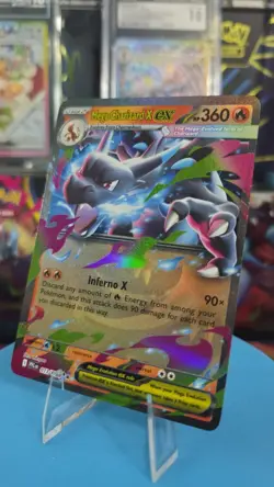 Pokemon TCG Mega Charizard X EX 013/094 Phantasmal Flames English - Image 1