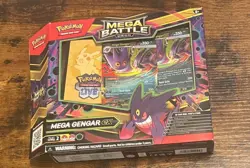 Pokemon TCG: Mega Battle Deck Mega Gengar EX - OPENED/NO HAUNTER PROMO. no box - Image 1