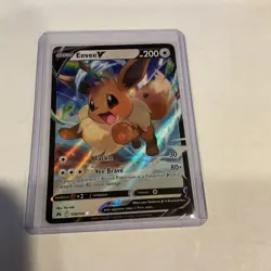 2023 Pokemon TCG: Crown Zenith Eevee V 108/159 Ultra Rare NM - Image 1