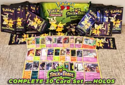 POKEMON TCG Trick or Trade Halloween 2023 Complete 30 Card Set W/ Holo Cards - Image 2