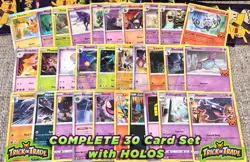 POKEMON TCG Trick or Trade Halloween 2023 Complete 30 Card Set W/ Holo Cards - Image 3