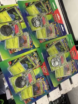 Pokemon TCG Enhanced 2 Pack Blister Vileplume (Lot of 4) + Pokemon Day Box - Image 2
