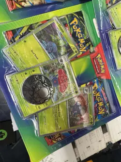 Pokemon TCG Enhanced 2 Pack Blister Vileplume (Lot of 4) + Pokemon Day Box - Image 3