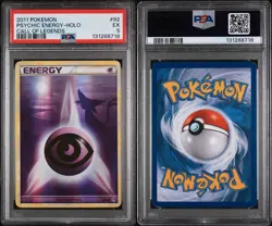 Psychic Energy 92/95 Holo Pokemon Call of Legends PSA 5 - Image 1