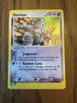Pokemon Dusclops Holo Rare Reverse Holo Sandstorm 4/100 Stage 1 HP 70 English - Image 1