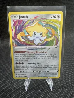 Jirachi 119/185 Amazing Rare Holo SWSH04: Vivid Voltage NM/M Pokemon TCG - Image 3