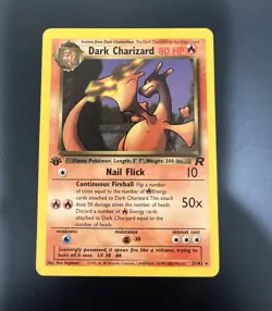 Pokemon Dark Charizard 21/82 Non-Holo Rare - Image 1