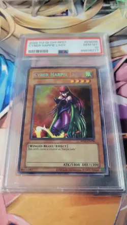 Cyber Harpie Lady RP01-EN096 Retro Pack Unlimited PSA 10 - Image 1