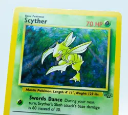 SCYTHER 10/64 Holo Rare Jungle Set Unlimited 1999 - Pokemon Card WOTC - Image 4