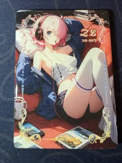 Goddess Reiju Maiden Music Elegant Thick Card Sexy Waifu Doujin One Piece - Image 1