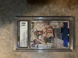 Bandai One Piece CCG Portgas D. Ace Secret Rare Alternate Art CGC 10 OP13-119 - Image 1