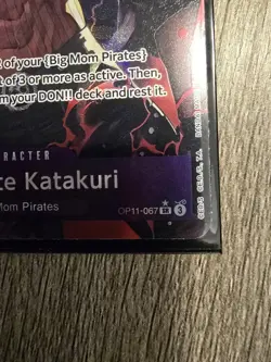 One Piece TCG Charlotte Katakuri (OP11-067) Alternate Art (NM ENG) - Image 3