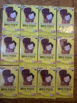 Bandai Namco One Piece Card Game OP-07 Booster Pack Lot of 12 English - Image 1