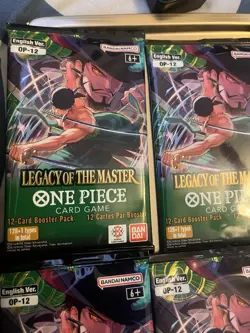 Bandai Namco One Piece Card Game OP-12 English Booster Packs 12x12 - Image 2