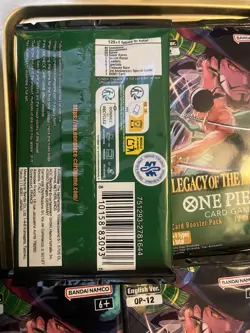 Bandai Namco One Piece Card Game OP-12 English Booster Packs 12x12 - Image 3