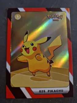 Pokemon Peru Exclusive Kanto Full House Database Gold Holo Card Pikachu - Image 1