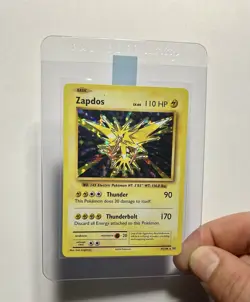 Zapdos 42/108 (MP) Holo Rare XY Series: Evolutions 2016 Pokemon Card TCG - Image 3