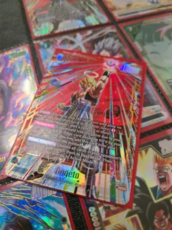 Gogeta FB09-122 Secret Rare Alternate Art Dual Evolution Dragon Ball Card Game - Image 1