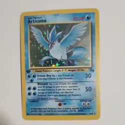 Pokemon Articuno 2/62 Fossil 1st Edition Holo Rare 70 HP (English) - Image 1