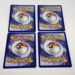 Pokemon Team Rocket's Mewtwo EX Holo 081/182 DRI Set Lot of 4 Cards - Image 3