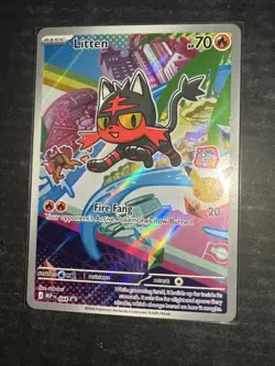 Rowlet Litten Popplio MEP 043 044 045 Pokemon 30th Anniversary First Partner Set - Image 2