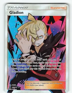 GLADION 109/111 RARE ULTRA CRIMSON INVASION POKEMON NM - Image 2