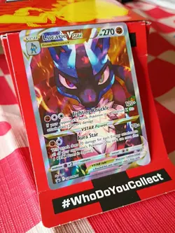 🔥 Pokemon Lucario VSTAR SWSH291 Full Art BLACK STAR Promo – Sword & Shield 🔥 - Image 3