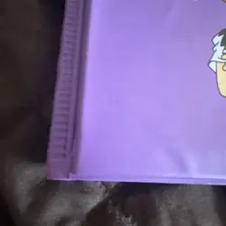 Vintage 1999 Pokemon Card Binder Purple Ash and Pikachu 4 Pocket 120 Slot - Image 5