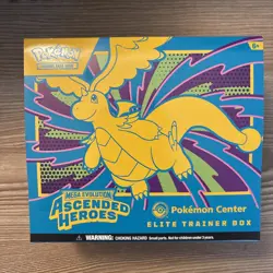 Pokemon Ascended Hero’s Elite Trainer Box Pokemon Center ETB* - Image 1