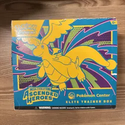 Pokemon Ascended Hero’s Elite Trainer Box Pokemon Center ETB* - Image 3