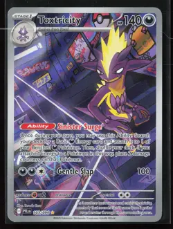 Toxtricity 103/094 ME02: Phantasmal Flames Illustration Rare Pokemon TCG NM - Image 1