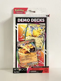 Pokemon TCG Demo Deck EUIC 2026 Play Lab Pikachu/Charizard New & Sealed - Image 1