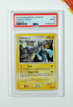 Pokemon PSA 9 Luxray #5 Holo Platinum Arceus 2009 Inglese - Image 1