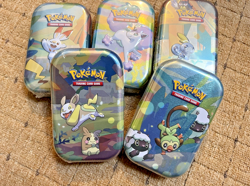 POKEMON TCG XY EVOLUTIONS GALAR PALS KANTO POWER K19 MINI TINS SET 2020 *SEALED* 820650807077 - Image 2