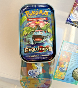 POKEMON TCG XY EVOLUTIONS GALAR PALS KANTO POWER K19 MINI TINS SET 2020 *SEALED* 820650807077 - Image 4
