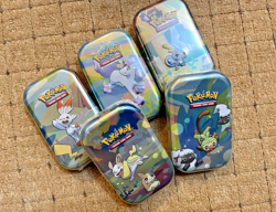 POKEMON TCG XY EVOLUTIONS GALAR PALS KANTO POWER K19 MINI TINS SET 2020 *SEALED* 820650807077 - Image 5