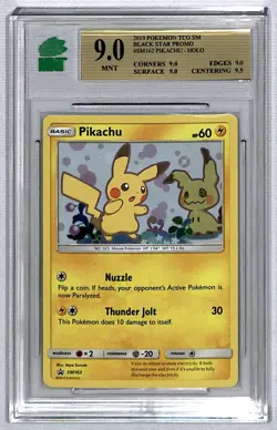 Pikachu 2019 Sun & Moon Promo Holo #SM192 MNT 9 - Image 1