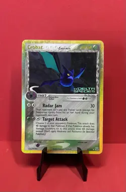 Pokemon 2005 - Crobat (Delta Species) 2/113 - Delta Species Reverse Holo - LP - Image 1