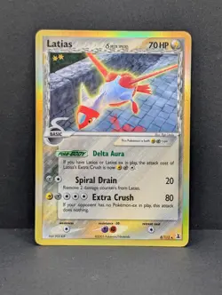 Latias Delta Species 8/113 Delta Holo Ultra Rare Pokemon TCG Nintendo LP+ - Image 1