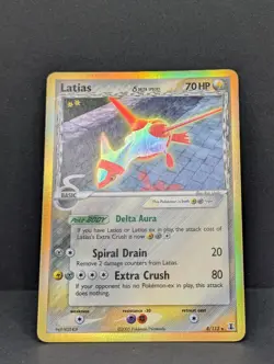 Latias Delta Species 8/113 Delta Holo Ultra Rare Pokemon TCG Nintendo LP+ - Image 3