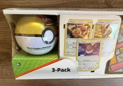 Costco Pokemon Collector 3-Pack: Eevee Treasure Chest + 2 Poke Ball Tins - Image 3