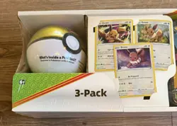 Costco Pokemon Collector 3-Pack: Eevee Treasure Chest + 2 Poke Ball Tins - Image 4