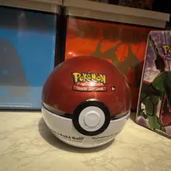 Pokemon TCG Poke Ball Tin Pack Brand New Sealed 3 Tcg Booster packs PokeBall D20 - Image 1