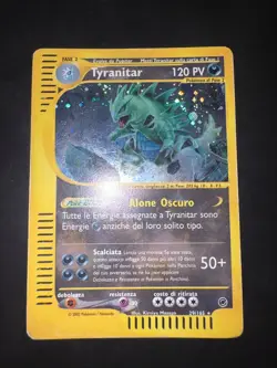 Carta Pokemon Tyranitar 29/165 Set Expedition Holo ITA - Image 2