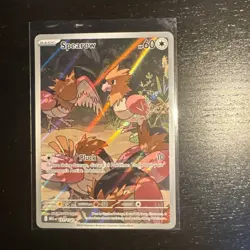 Pokemon TCG Spearow 151/132 Illustration Rare Mega Evolutions NM/M - Image 1