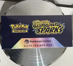 Pokemon TCG Scarlet Violet Surging Sparks Pokemon Center Elite Trainer Box ETB - Image 5